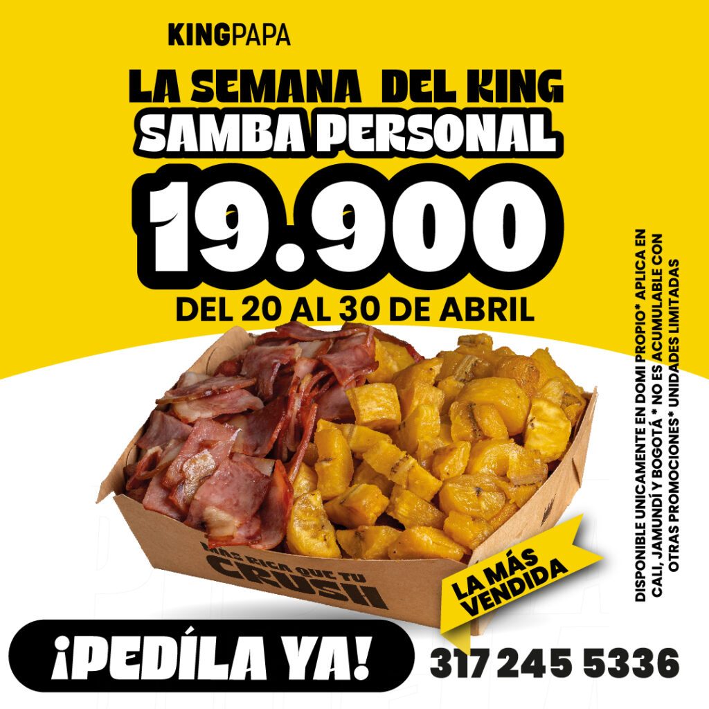 La Semana del King: Disfruta la Samba Personal por solo $19.900
